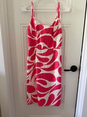 open lace back dress Milly Satin Ladder Trim Waist Midi Dress (Pink) | Love Cherish